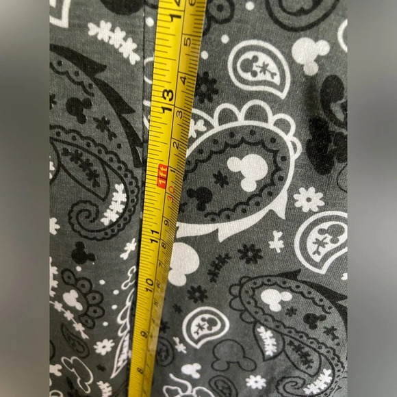 Disney Pants Jumpsuit Romper One Piece Subtle Mickey Mouse Sz Small - Picture 11 of 14